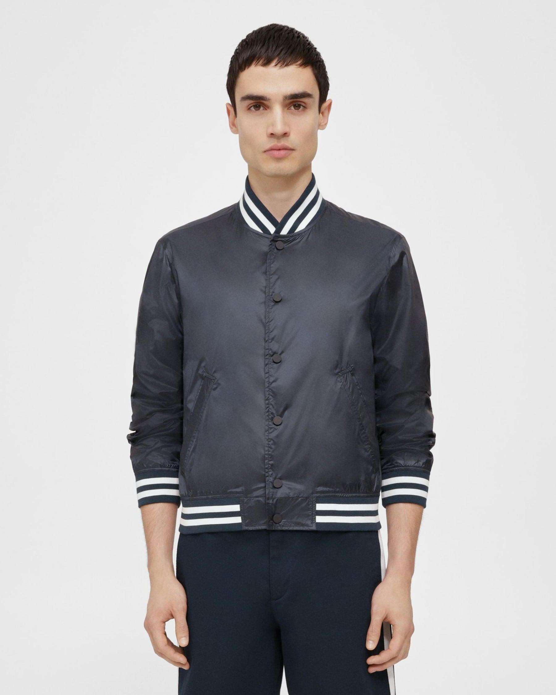 Varsity Jacket in Recycled Nylon Product Image