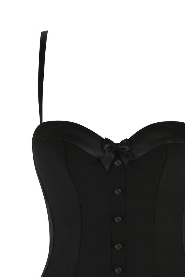FRANCESCA MINI DRESS - BLACK Product Image
