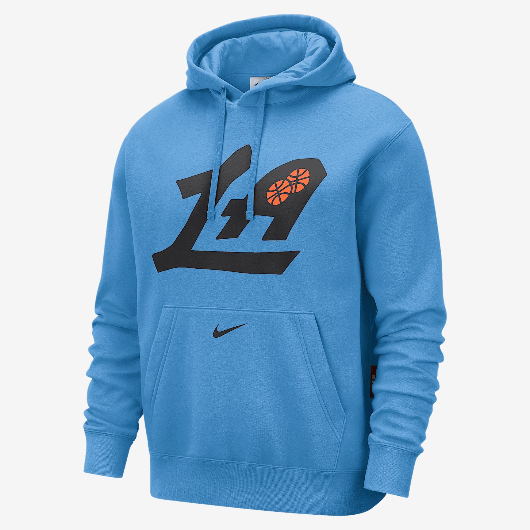 LA Clippers Club City Edition Men's Nike NBA Fleece Pullover Hoodie Product Image