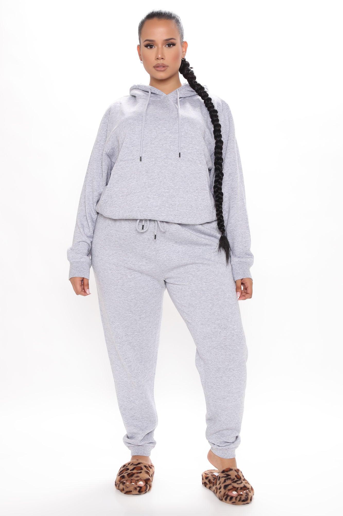 Look Again Hoodie - Heather Grey Product Image