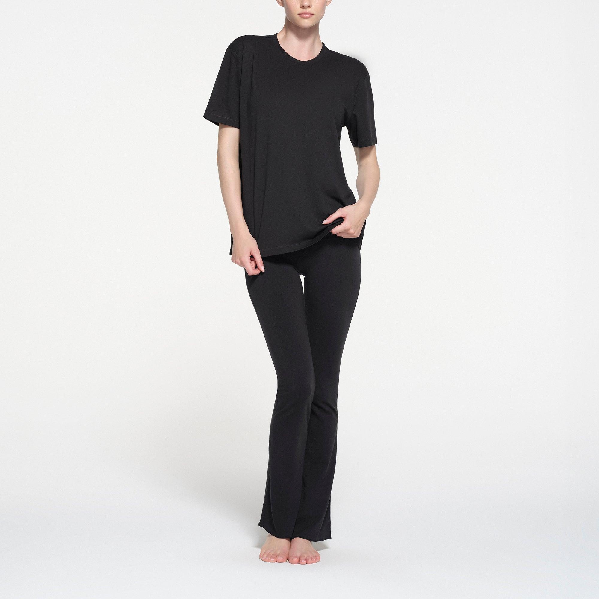 RELAXED TEES OVERSIZED LONG T-SHIRT | ONYX Product Image