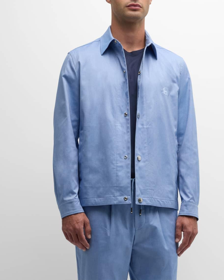 Mens Carper Coachs Logo-Embroidered Jacket Product Image