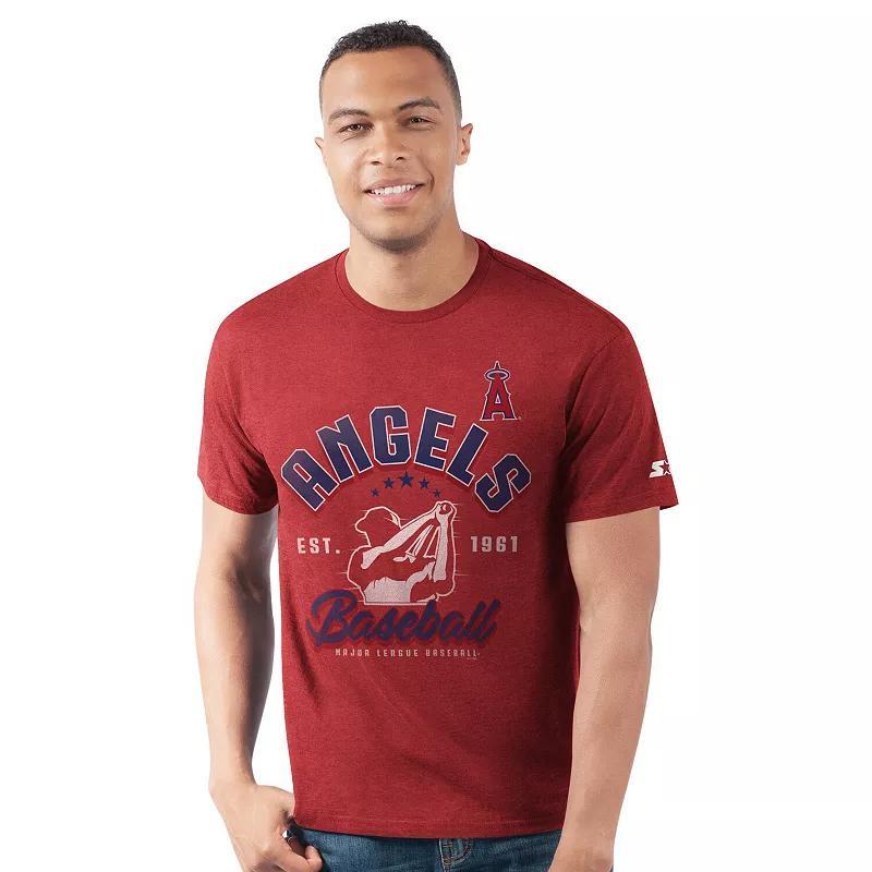 Men's Starter  Navy Boston Red Sox Prime Time Batter T-Shirt, Size: Large, Blue Product Image