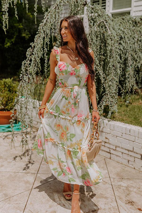Believe In Love Floral Midi Product Image