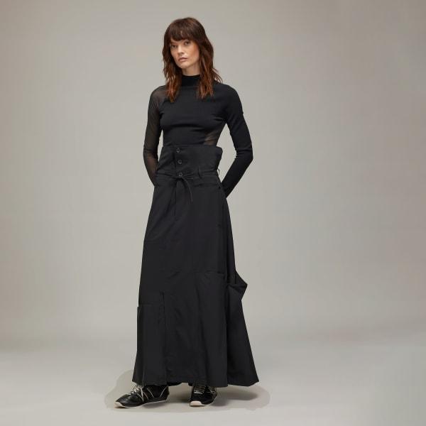 adidas Y-3 Vented Skirt Black XS Womens Product Image
