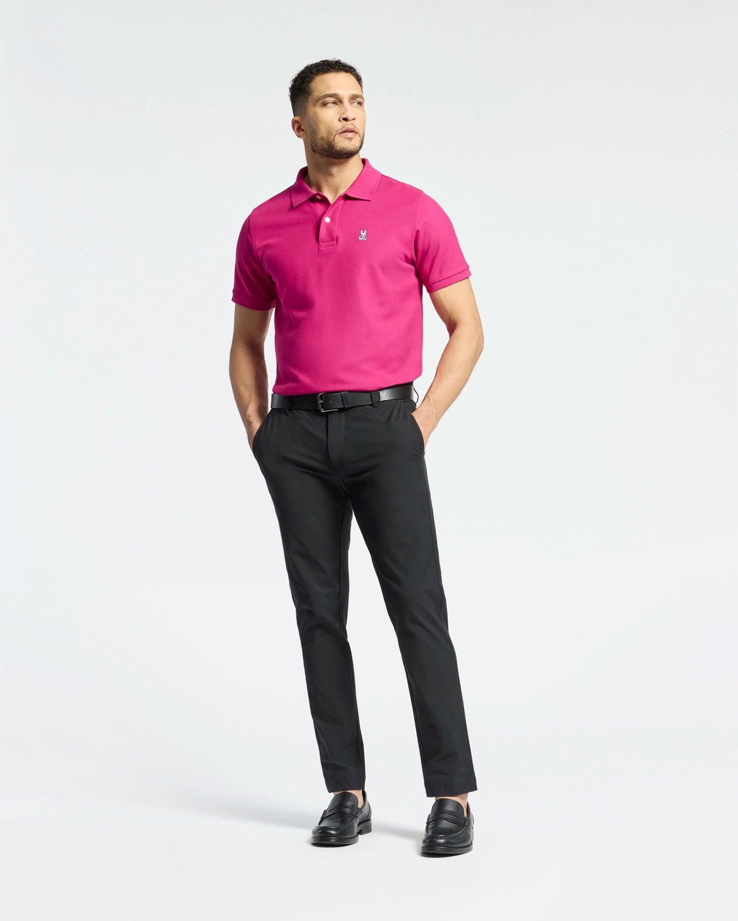 MENS CLASSIC PIQUE POLO SHIRT - B6K001CRPC Product Image