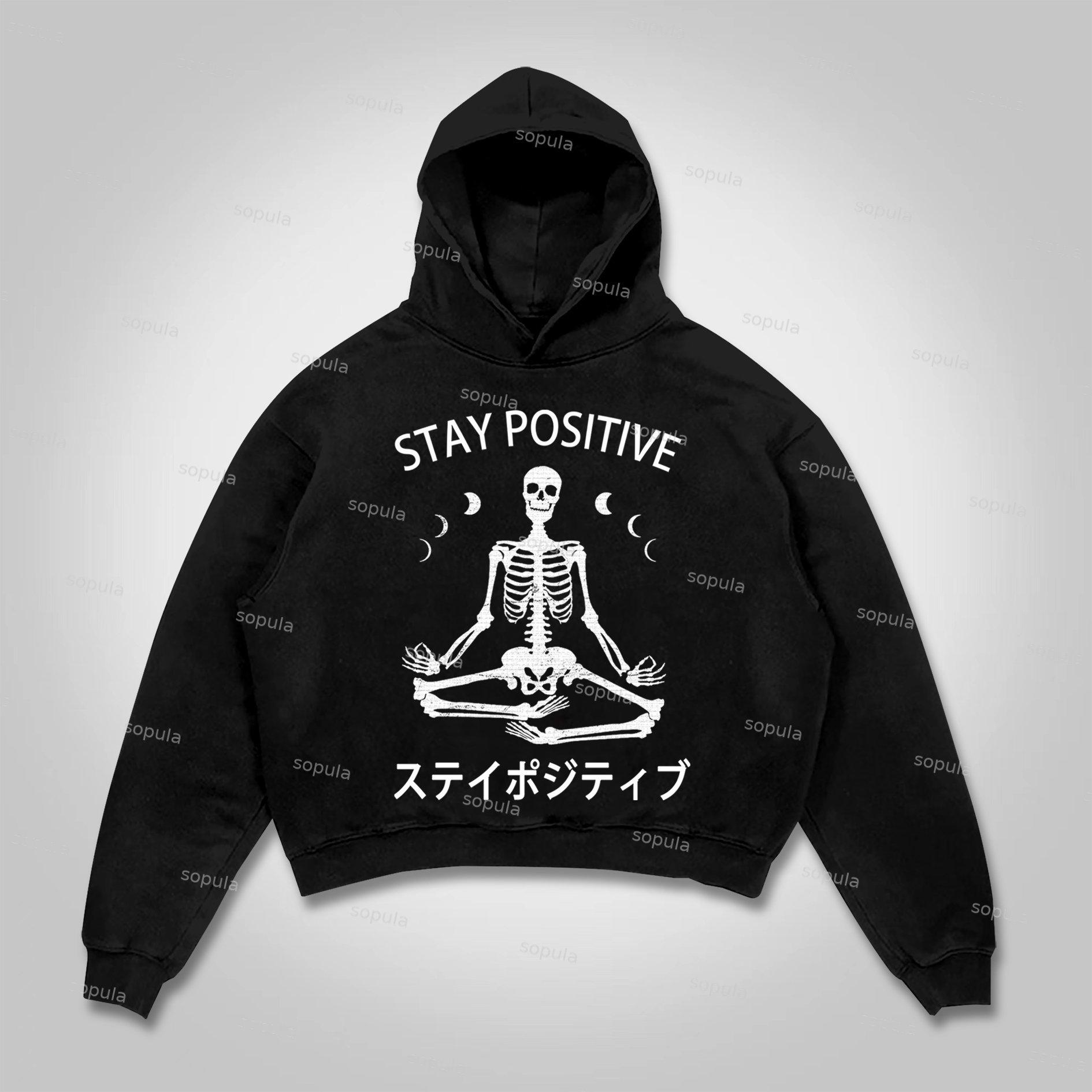Sopula Jesus Retro Fade Portrait Graphic Hoodie Product Image