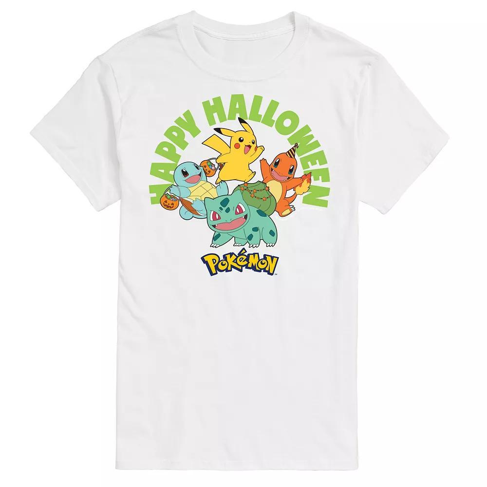 Big & Tall Pokemon Happy Halloween Tee, Mens Product Image