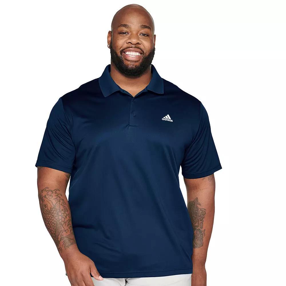 Big & Tall adidas Primegreen Performance Golf Polo, Men's, Size: 2XB, Collegiate Blue Product Image