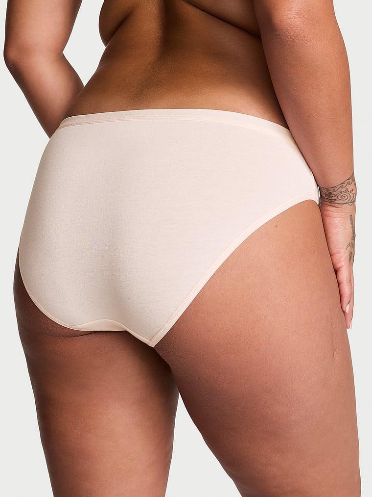 Seamless Lace-Trim Bikini Panty Product Image