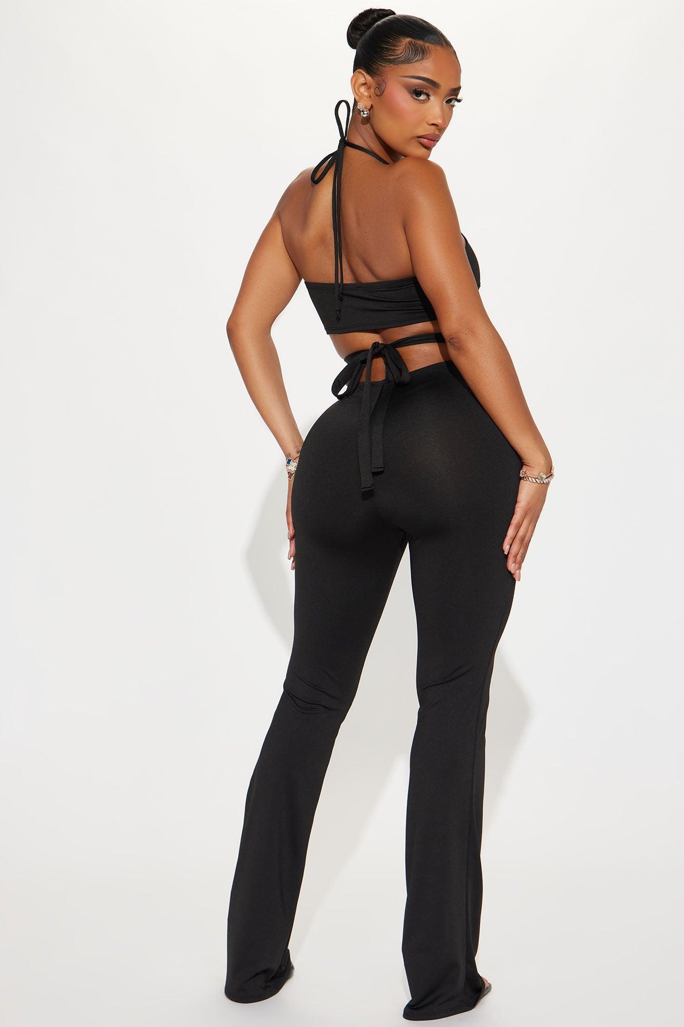 Samantha Pant Set - Black Product Image