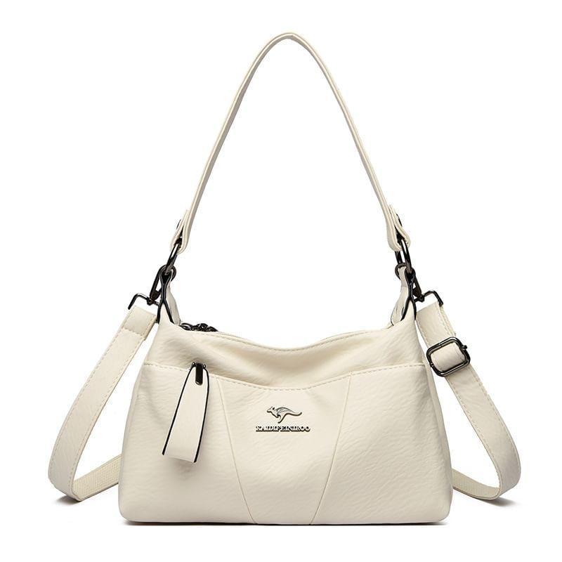 Faux Leather Crossbody Bag Product Image