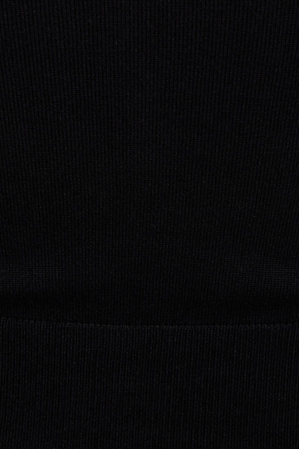 Wide V-Neck Long Sleeve Top Product Image