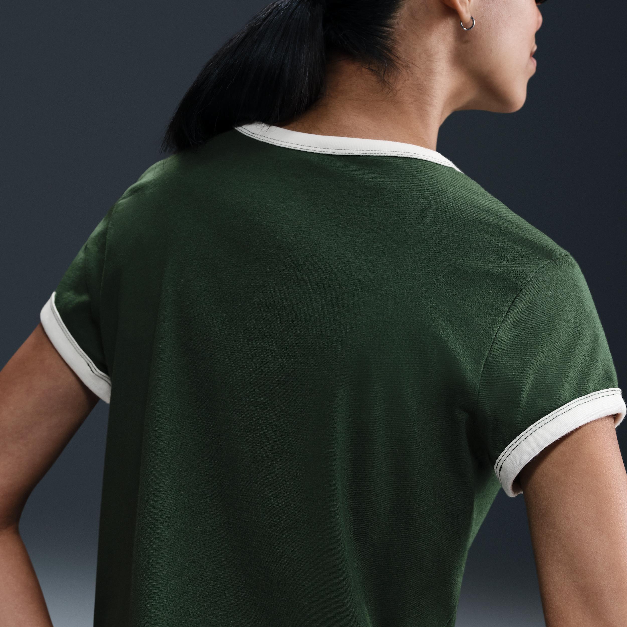 Women's Nike Sportswear Short-Sleeve Ringer T-Shirt Product Image