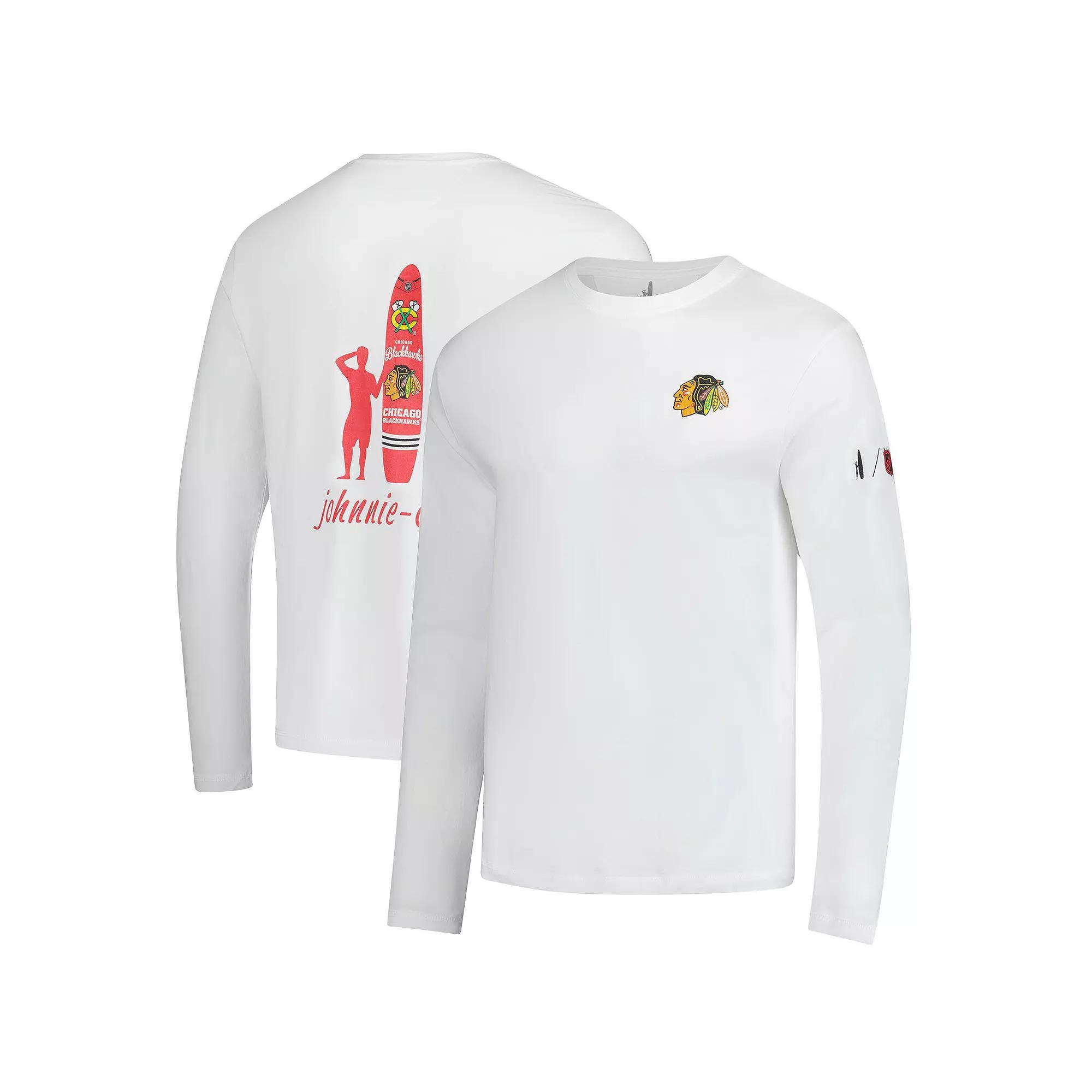 Mens johnnie-O Chicago Blackhawks Adam Long Sleeve T-Shirt Product Image