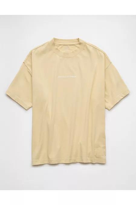 AE Laidback Luxe Heavyweight Oversized Logo Graphic T-Shirt Men's Product Image