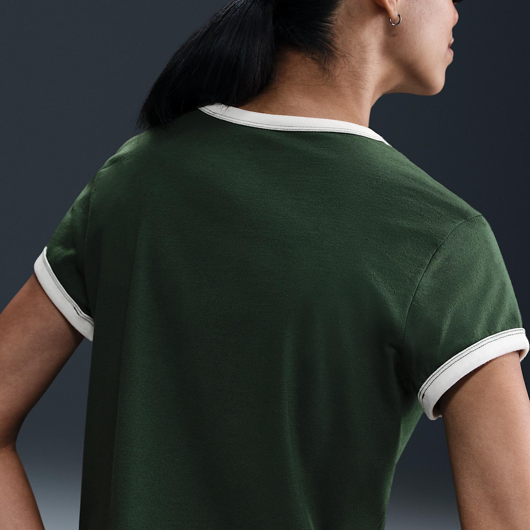 Women's Nike Sportswear Short-Sleeve Ringer T-Shirt Product Image