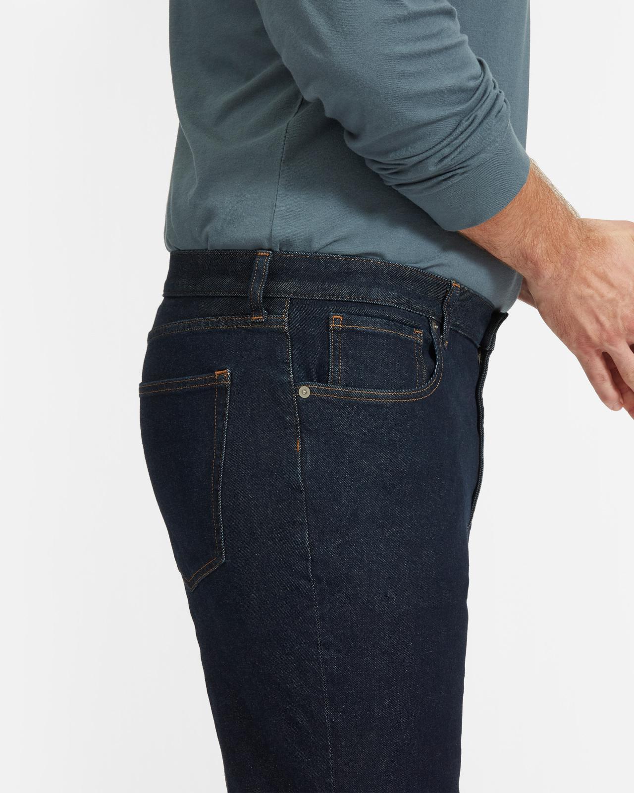 The Athletic 4-Way Stretch Organic Jean | Uniform Product Image
