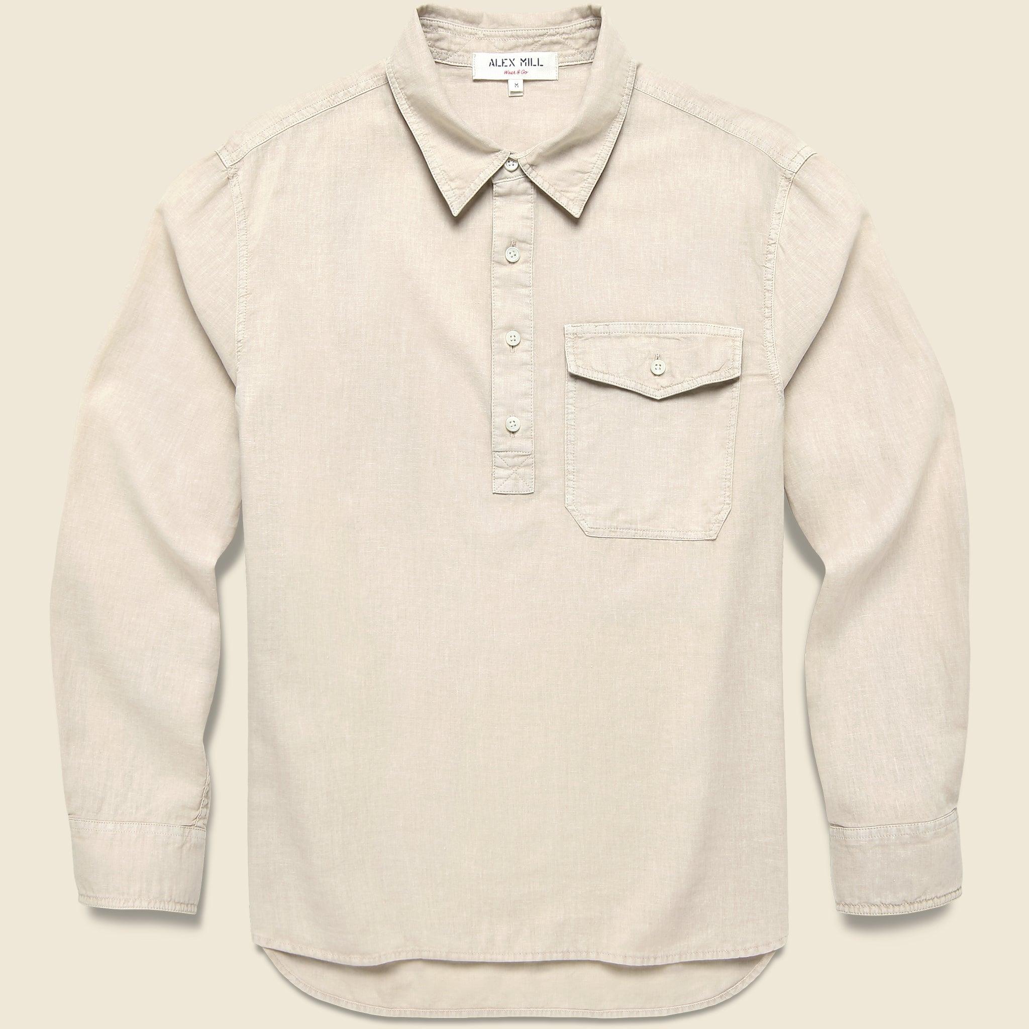 Carter Popover - Ecru Product Image