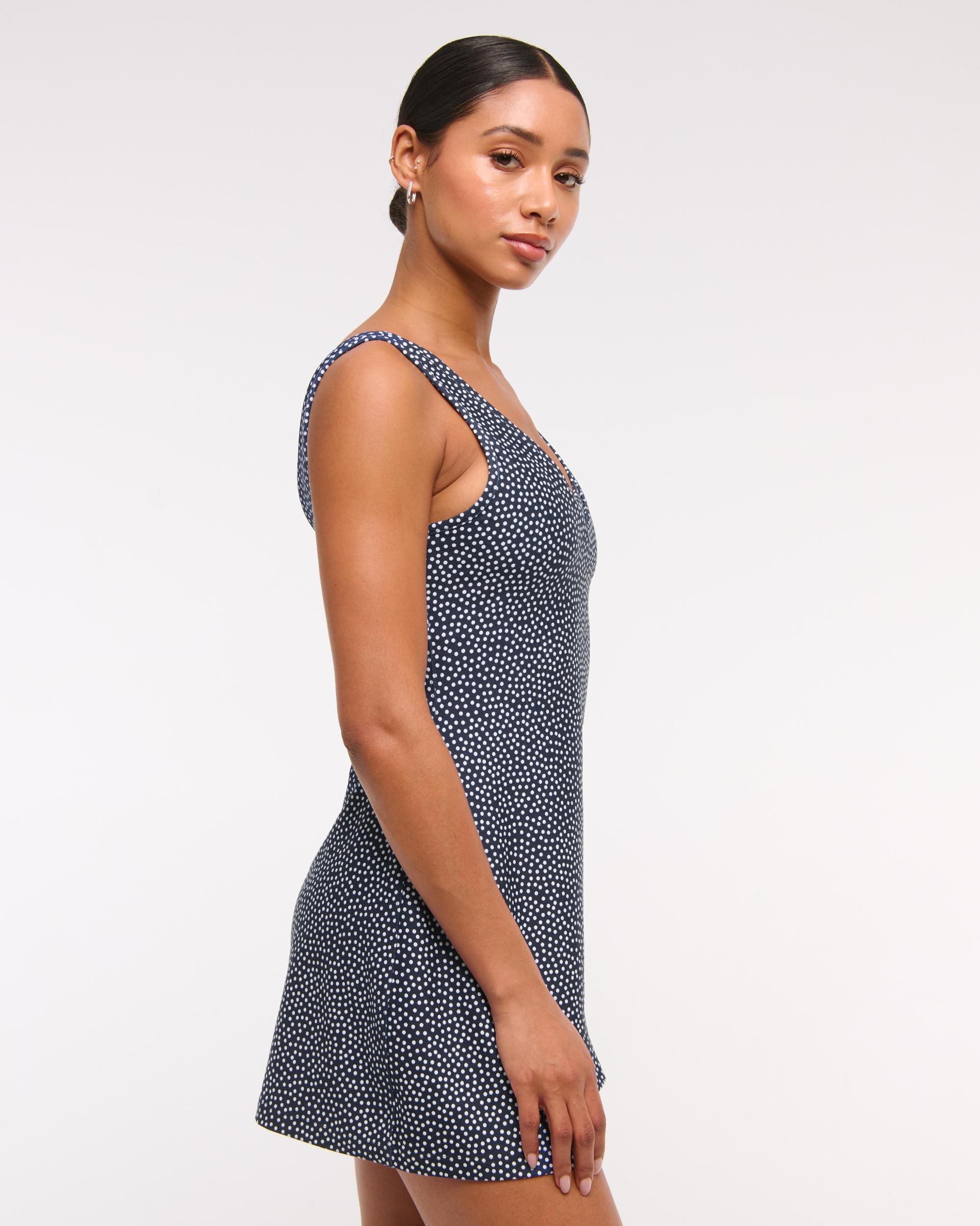 YPB sculptLUX V-Neck Mini Dress Product Image