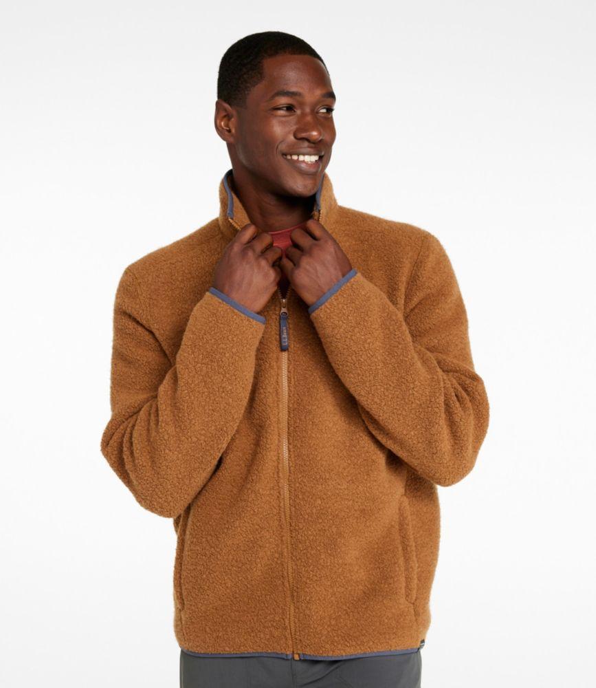Men's All Season Wool Fleece Full-Zip Sweater Product Image