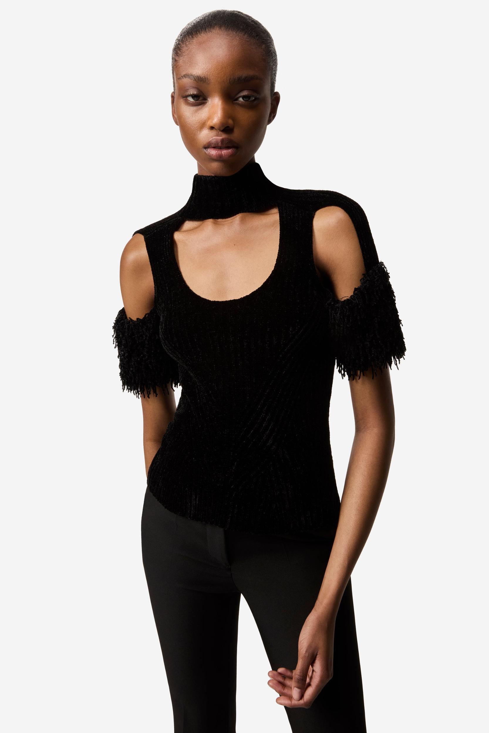 Chenille Knitted Top Product Image