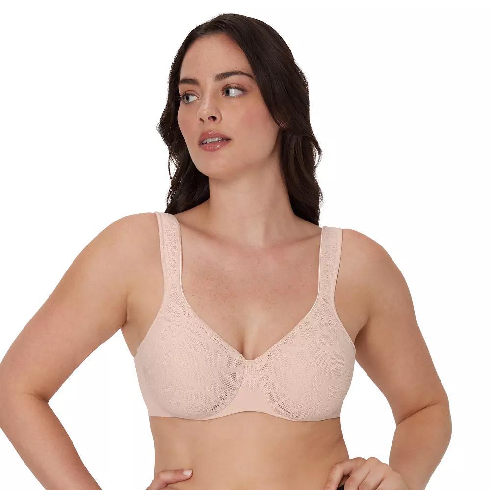 Bali®'s Coolest Smoothing Underwire Minimizer Bra DF4584, Women's, Size: 38 C, Sandshell Lace Product Image