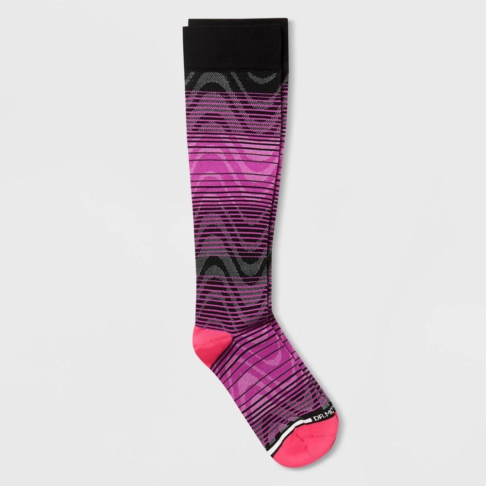 Dr. Motion Womens Sport Medium Compression Knee High Socks 4-10: Nylon Elastane, Closed Toe, Size 4-10 Product Image