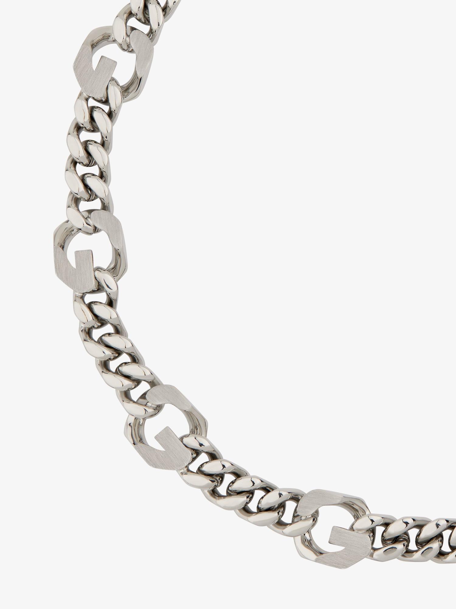 G Chain necklace in metal Product Image