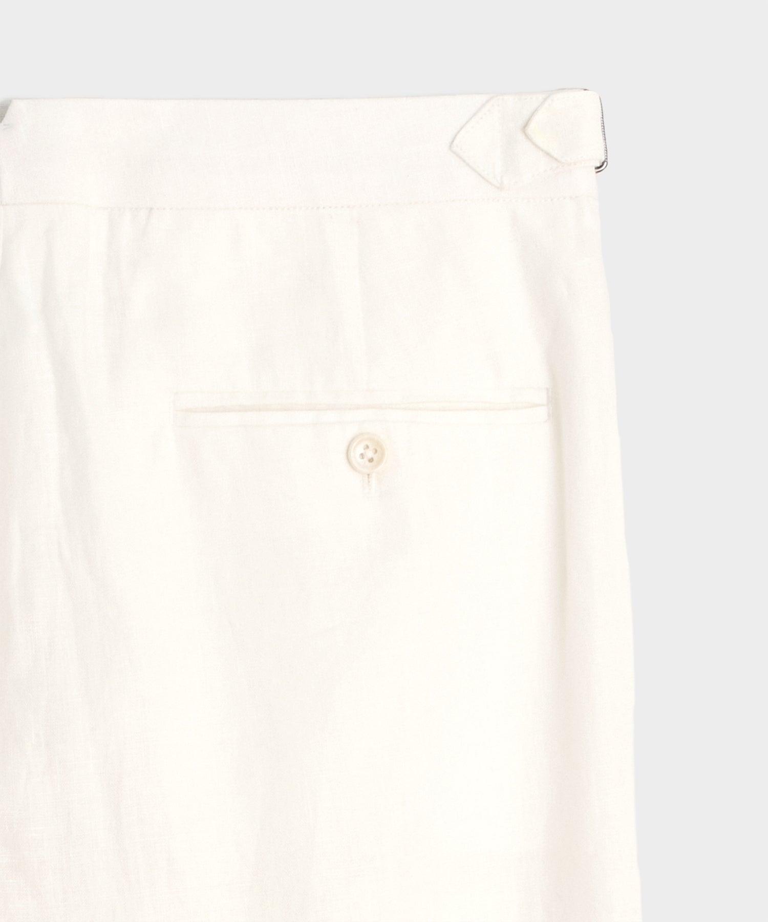 Irish Linen Side Tab Trouser Product Image