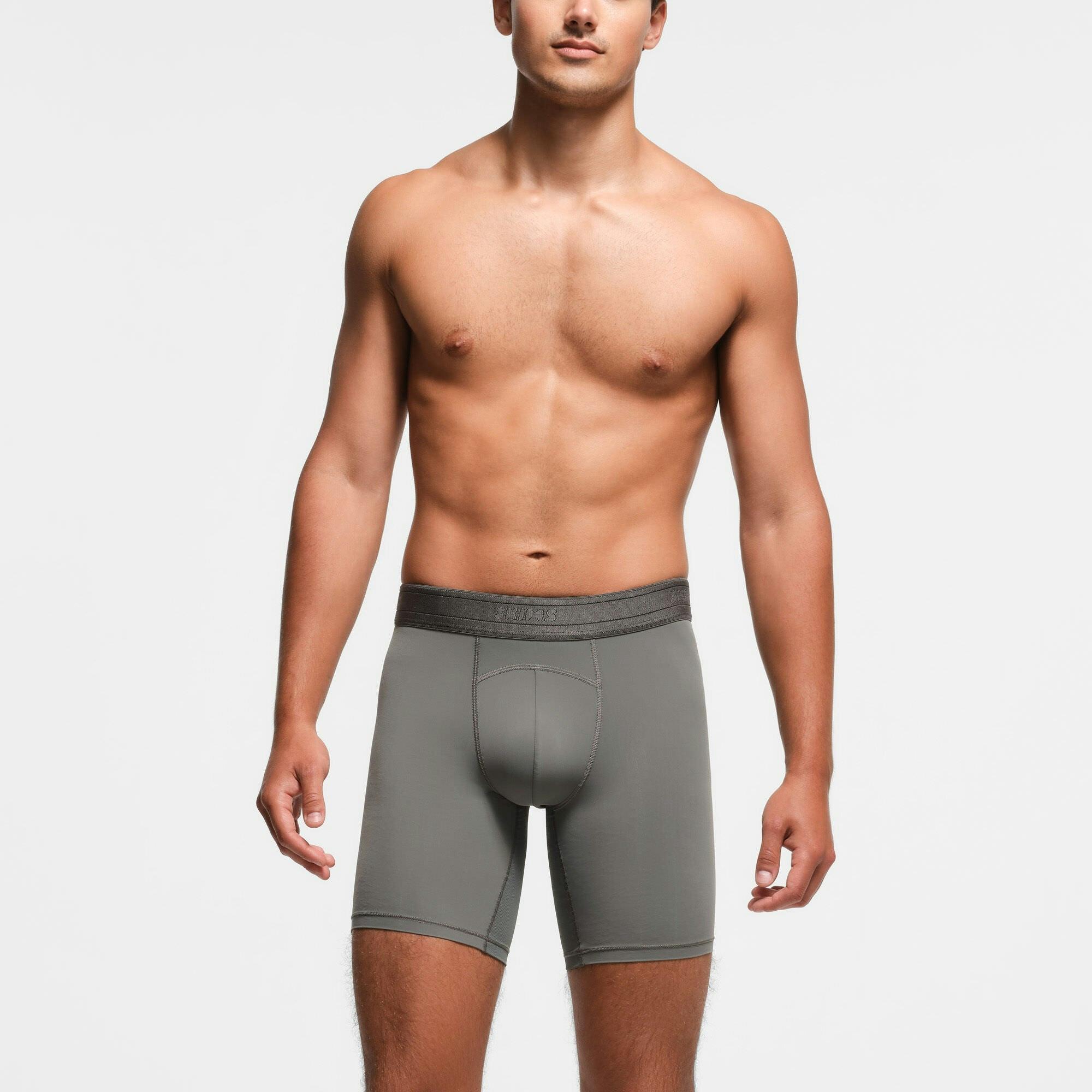 SKIMS SPORT MENS 7" BOXER BRIEF 3-PACK | OBSIDIAN MULTI Product Image