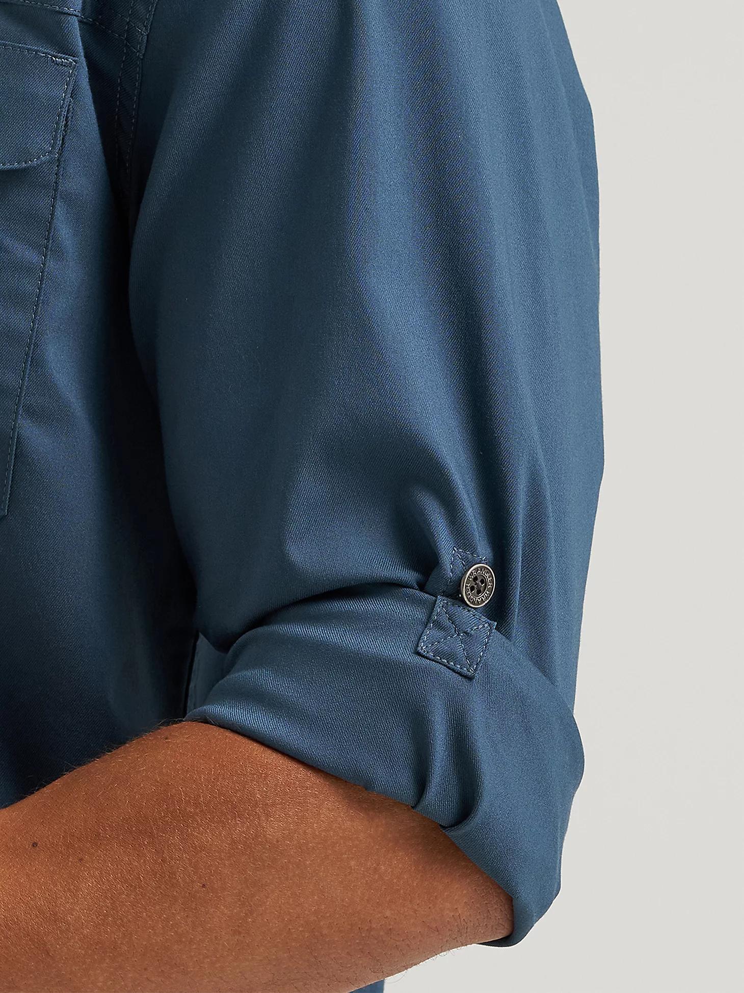Men's Outdoor Stretch Solid Shirt | Men's SHIRTS | Wrangler® Product Image
