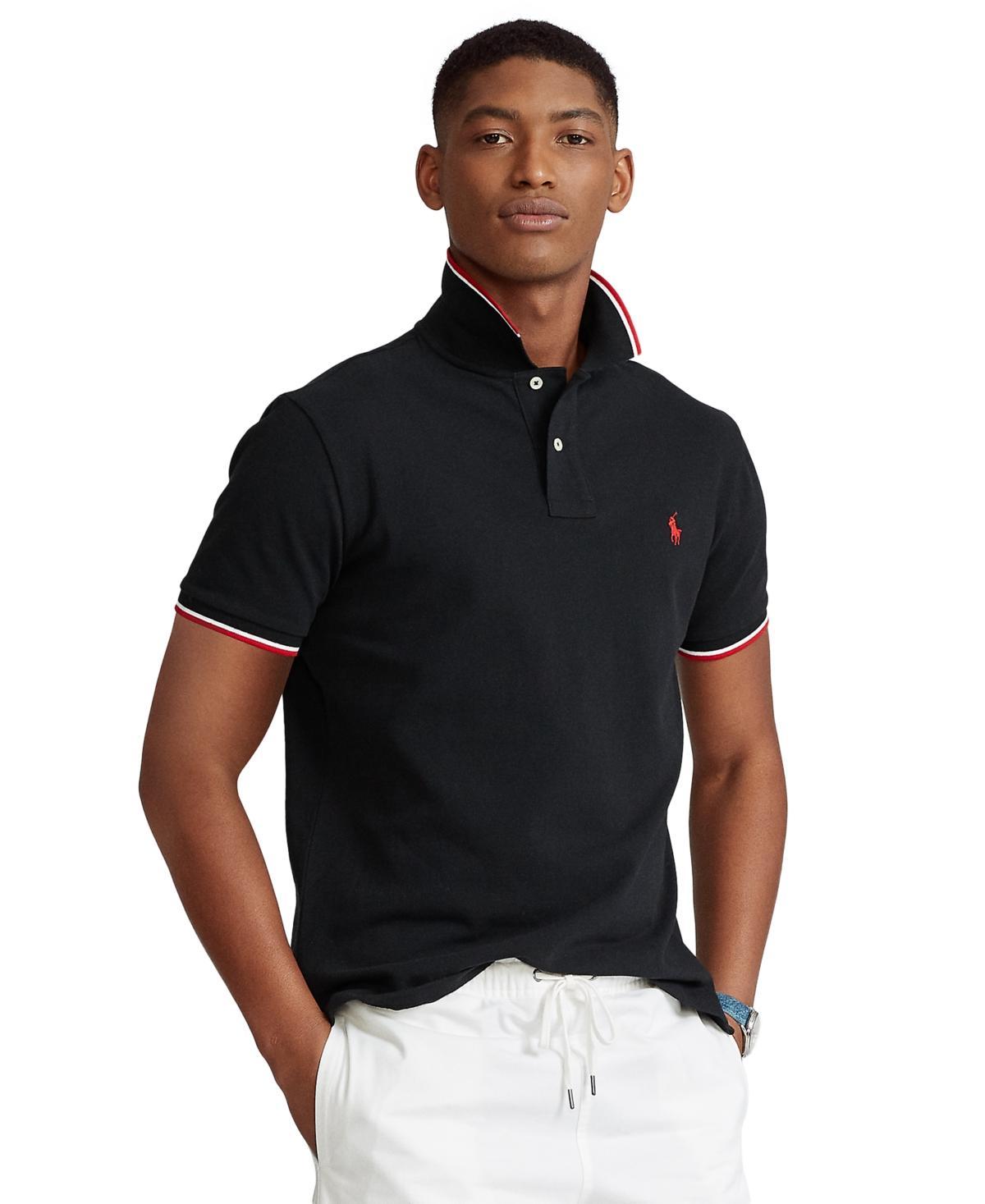 Mens Cotton Polo Shirt Product Image