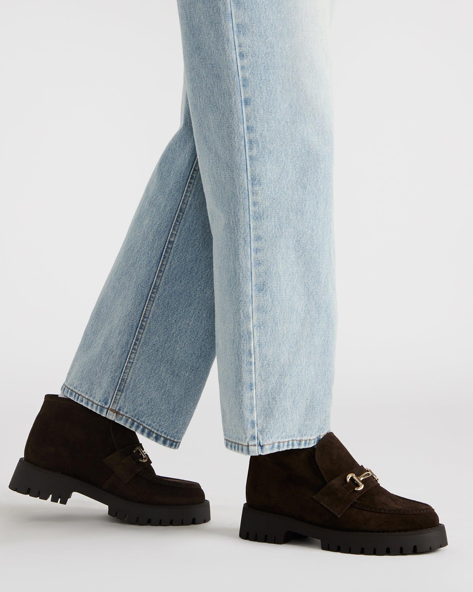 LEON GREY SUEDE Female Product Image