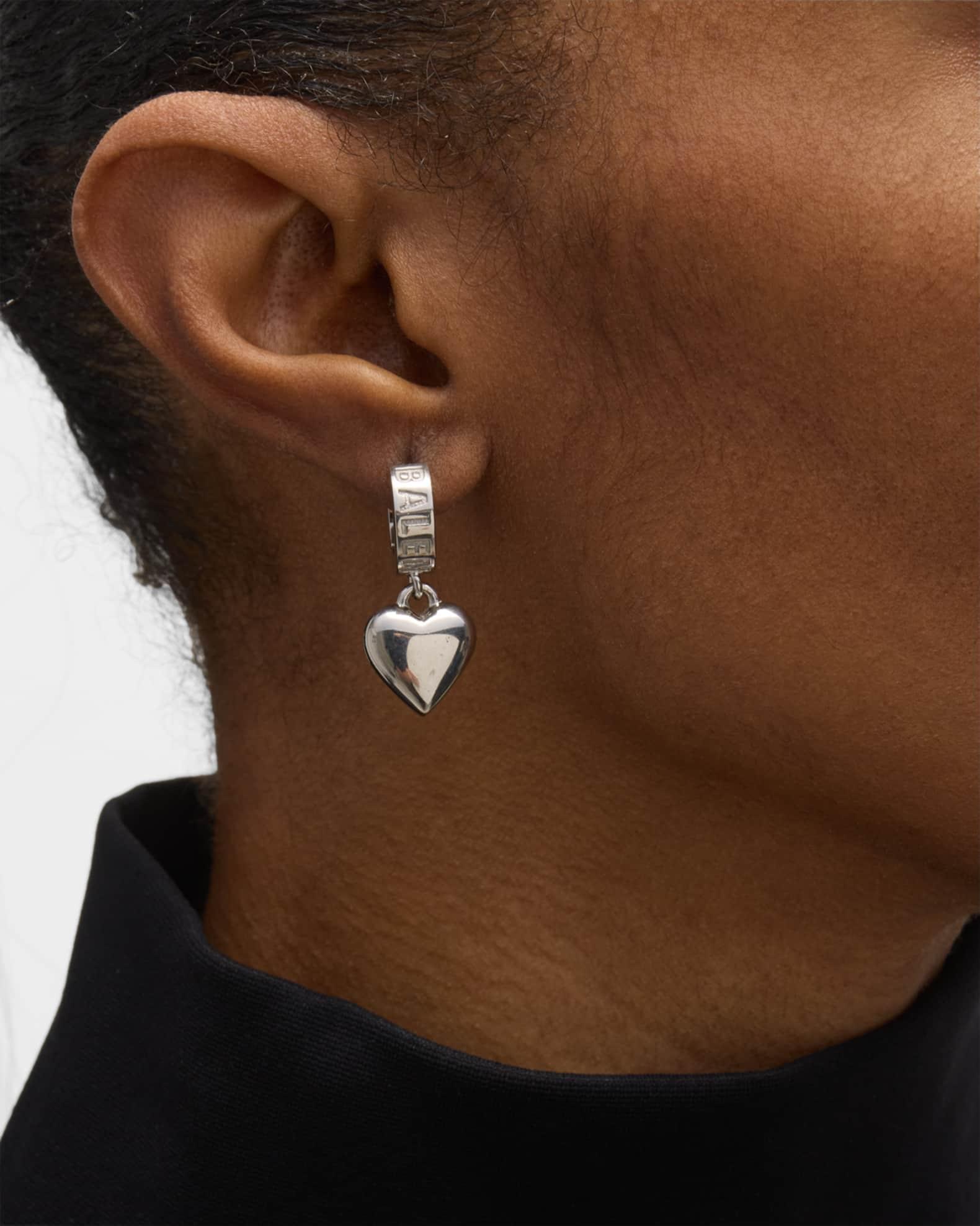Sharp Heart Earrings Product Image