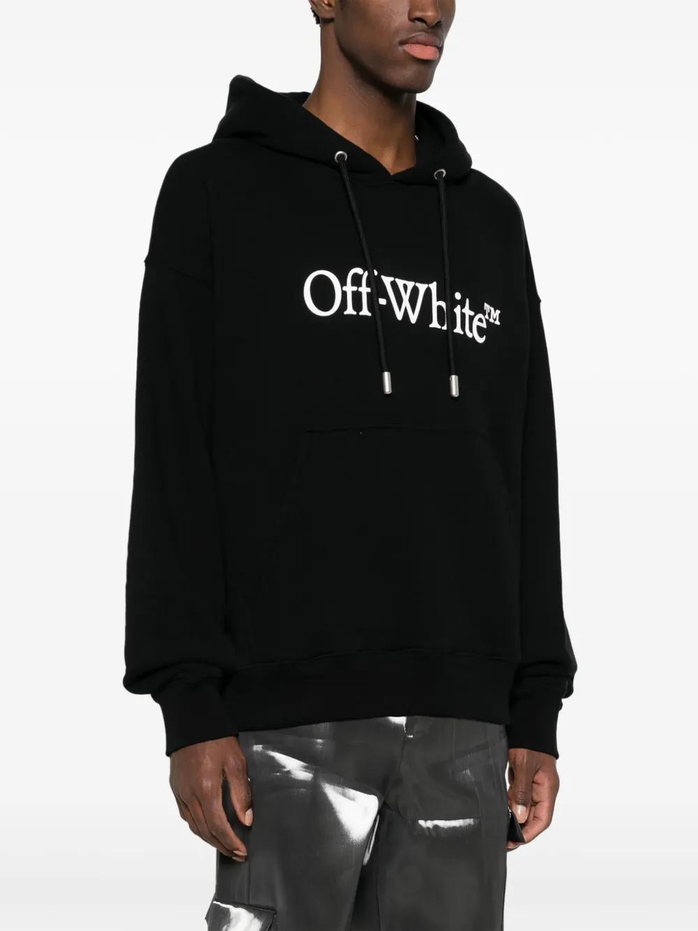 Big Bookish Skate cotton hoodie Product Image
