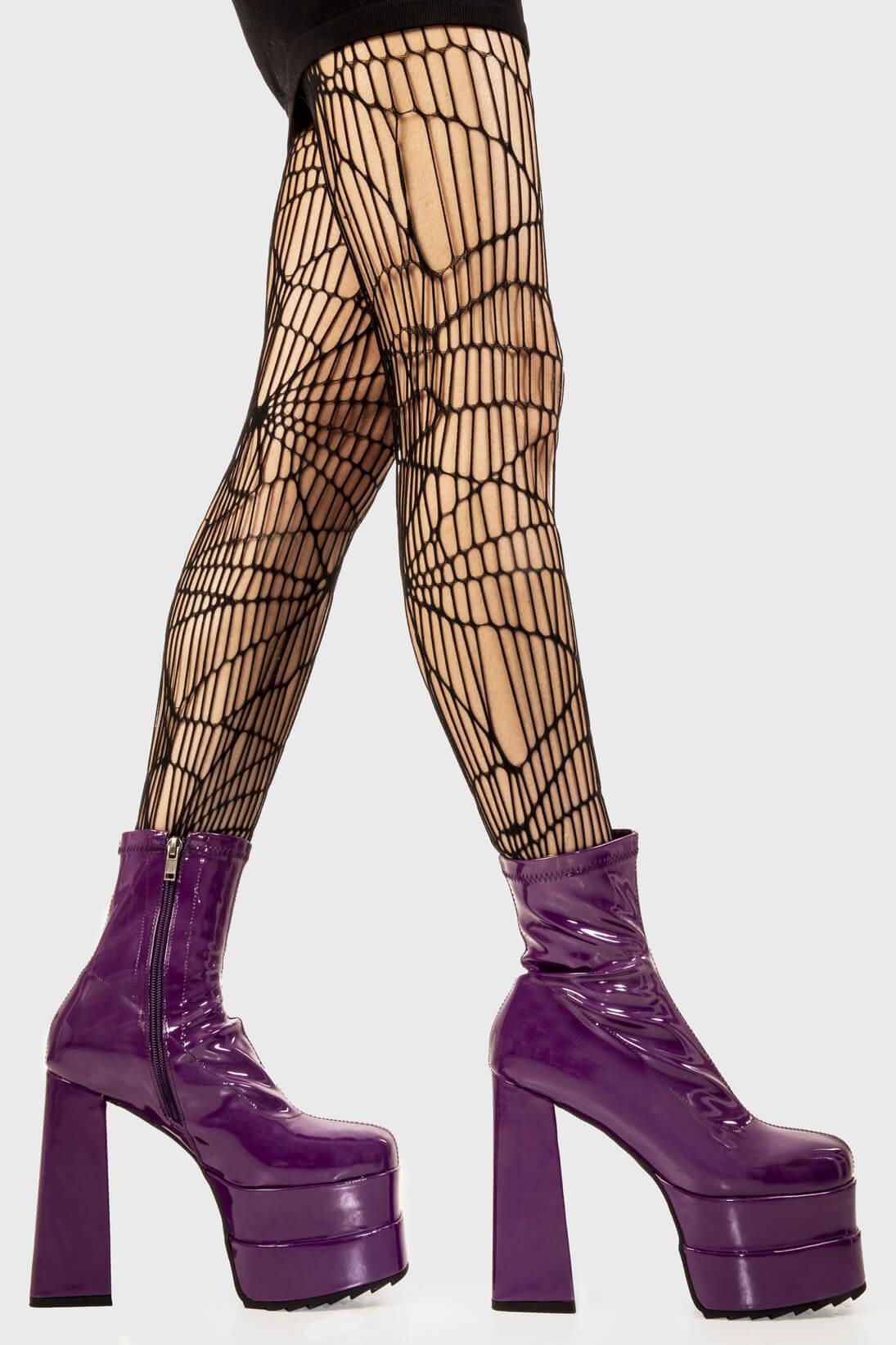 Cassette Platform Ankle Boots Product Image