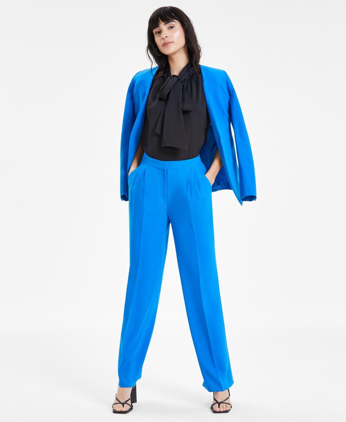 Bar Iii Womens High-Rise Wide-Leg Pants, Created for Macys Product Image