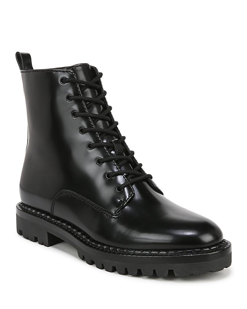 Vince Womens Cabria Lace Up Lug Sole Boots Product Image