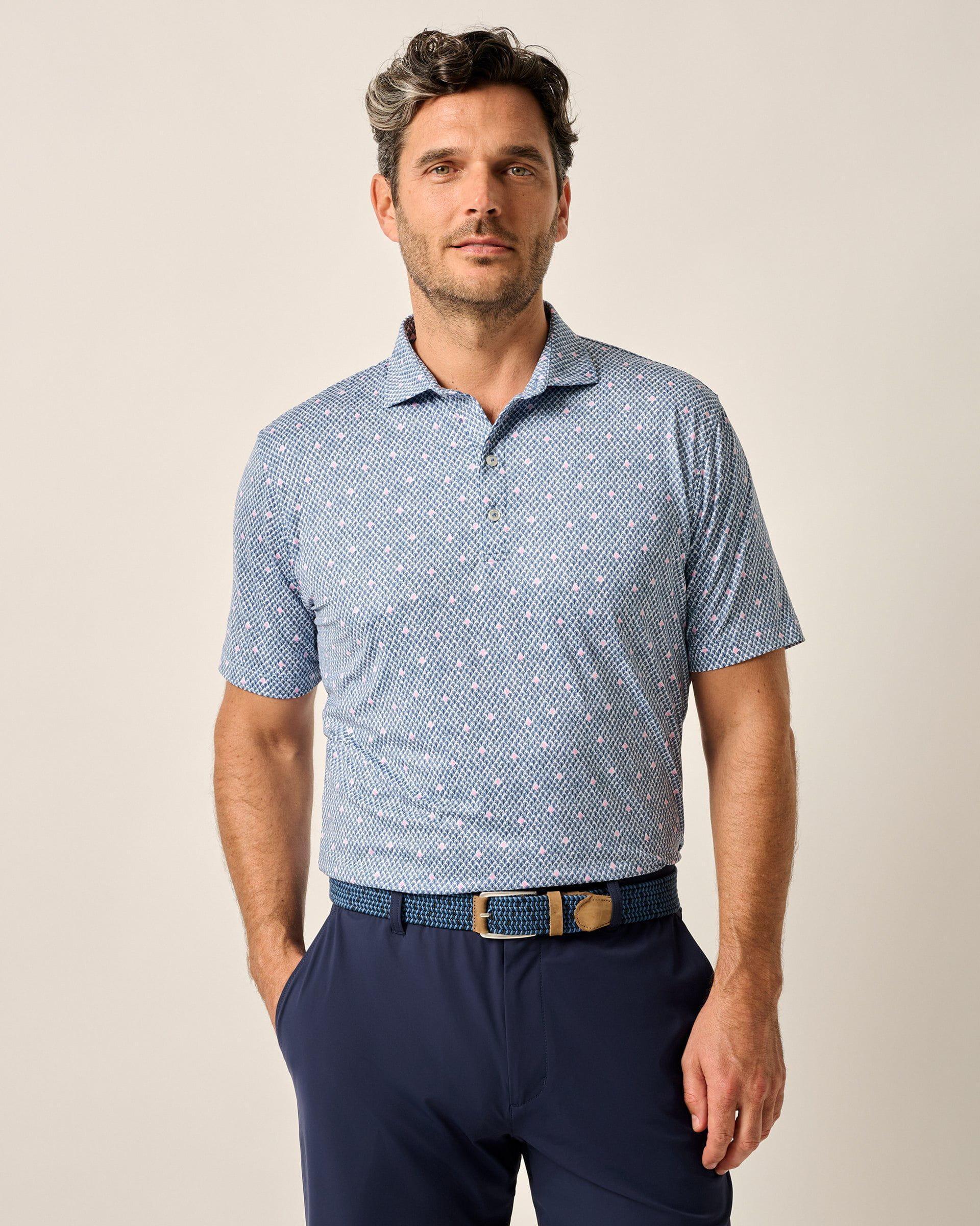 Featherweight Performance Polo - Fernando Print Male Product Image