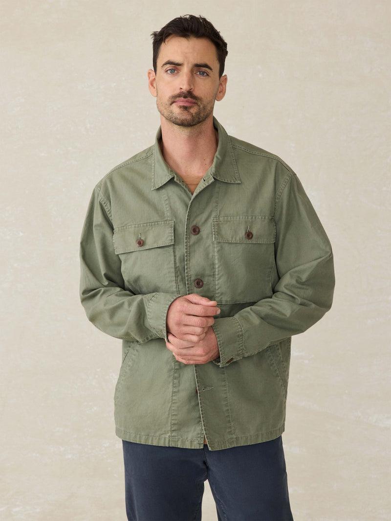 Commander Shirt Jacket - Spring Forest Product Image