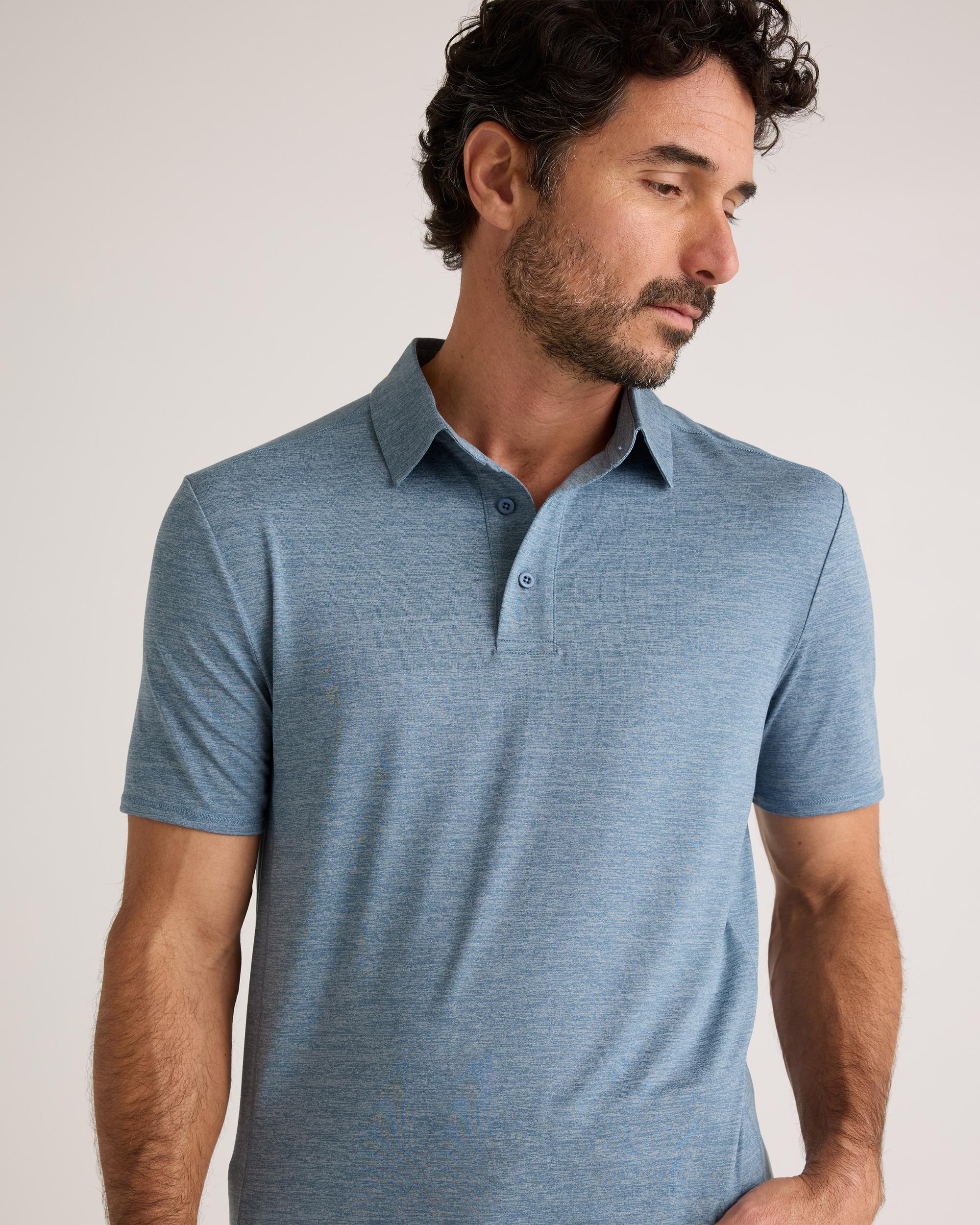 Quince | Men's Flowknit Breeze Performance Polo Recycled Polyester Product Image