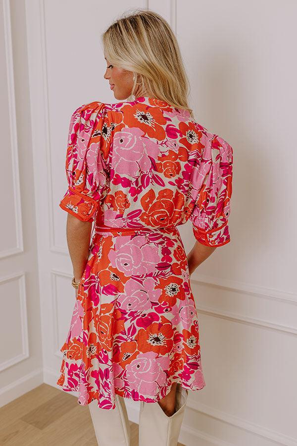 Sunny With A Chance of Blooms Mini Dress Product Image