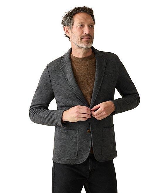 Faherty Slim Fit Unstructured Inlet Knit Stretch Blazer Product Image
