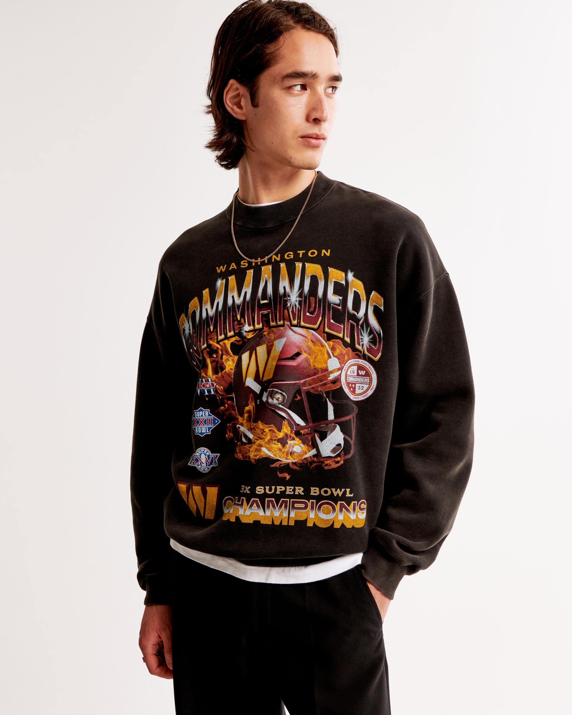 Minnesota Vikings Graphic Crew Sweatshirt Product Image