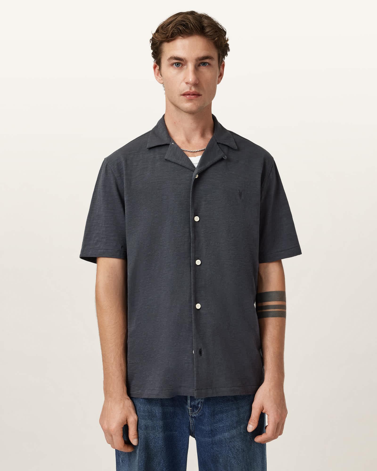 Robson Short Sleeve Ramskull Shirt Product Image