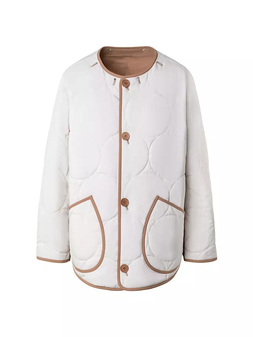 Techno Dot Quilted Jacket Product Image