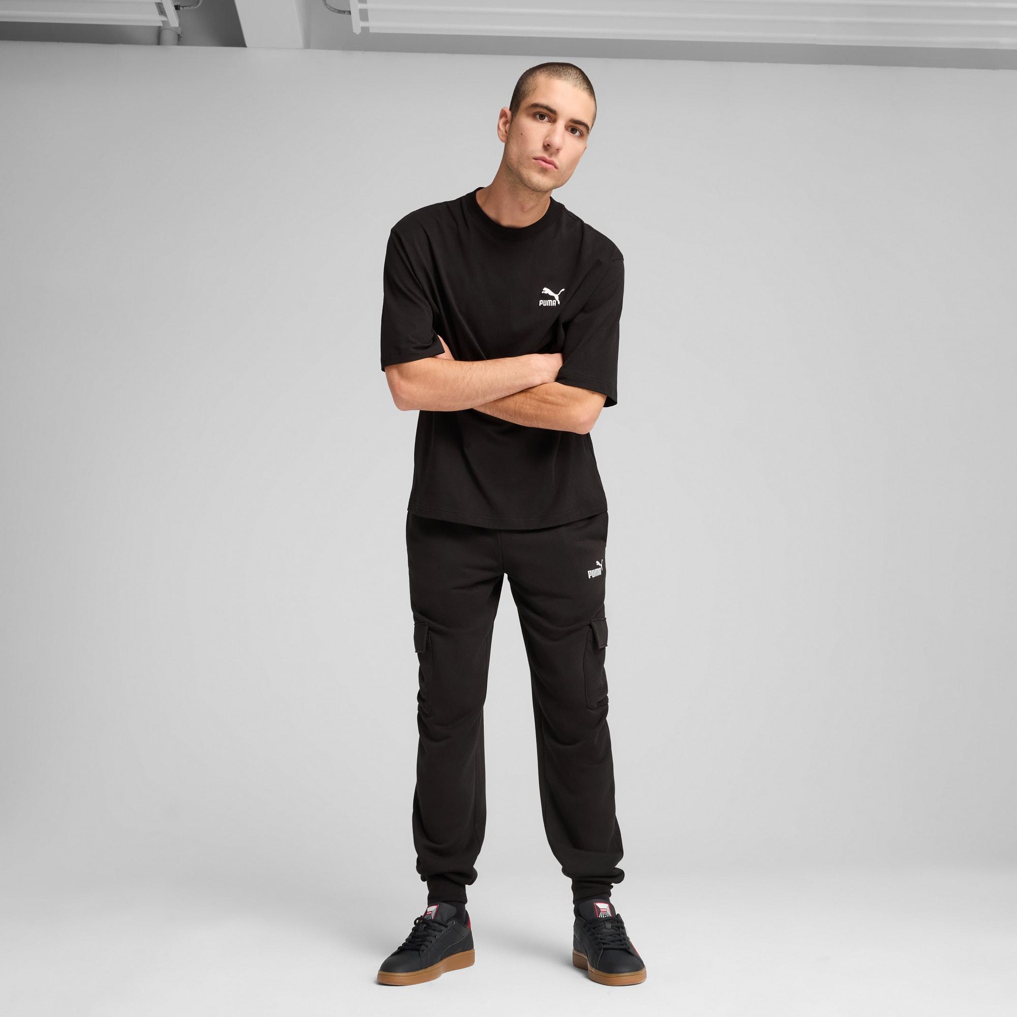 PUMA Essentials No. 1 Logo Men's Cargo Pants Product Image