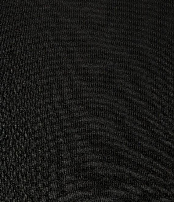 I.N. San Francisco Scoop Neck Tie Side Short Puff Sleeve Sweater Top Product Image