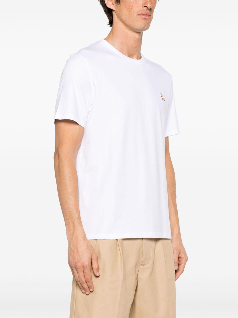 Fox-patch cotton T-shirt Product Image
